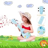 HENGI 17" Kids Toy Guitar Ukulele for Girls Boys Beginner Musical Instrument view 2