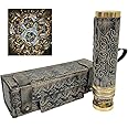 ROORKEE INTERNATIONAL J. Scott London Handmade Liquid Kaleidoscope Brass Kaleidoscope for Educational Vintage Collection Gift for Kids and Adults