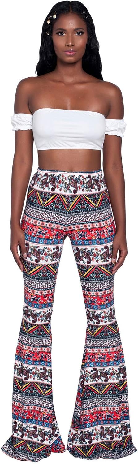 tight bell bottom pants