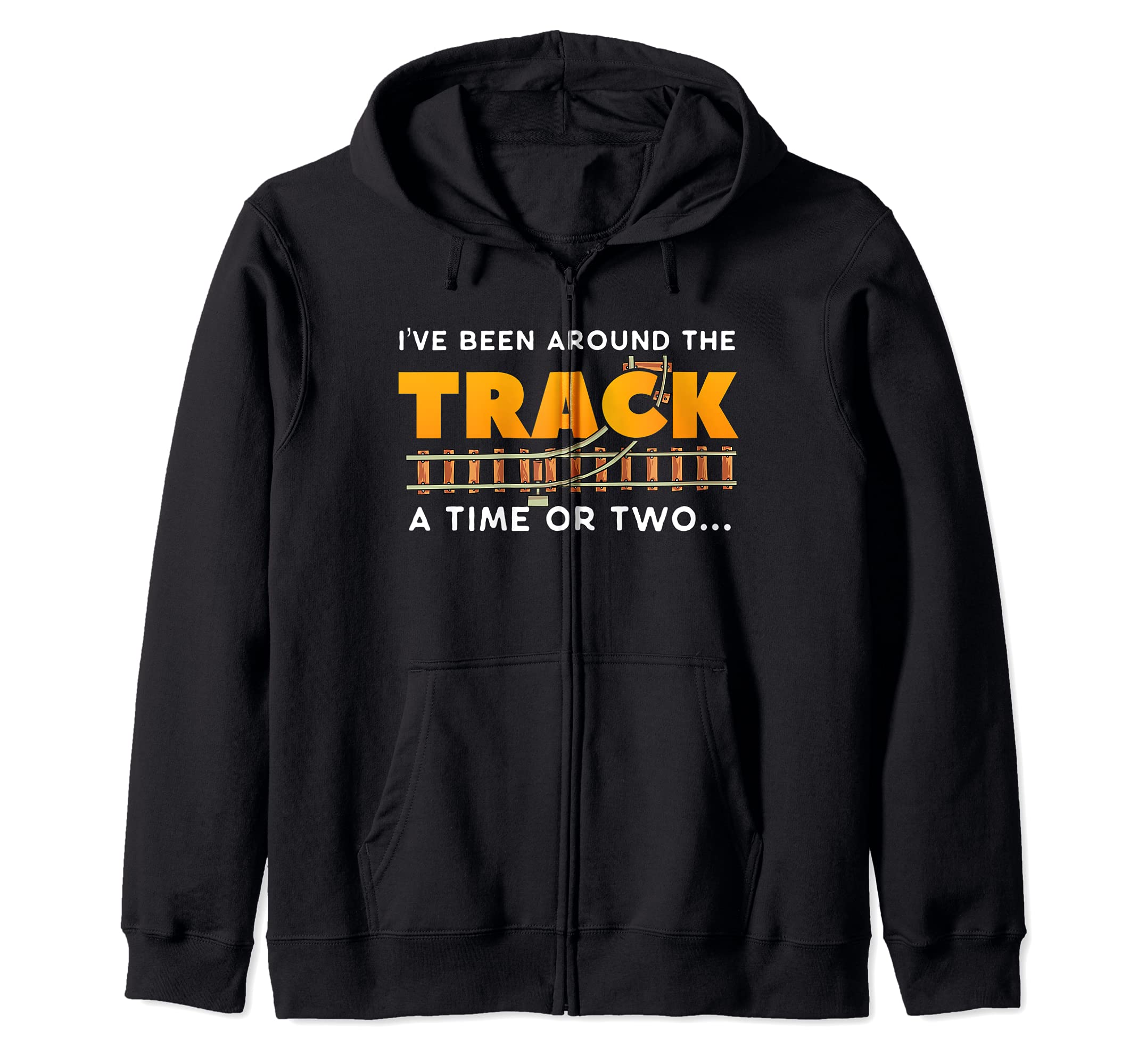 Train Industry Gift For Engineer Conductor Model Railfan Zip Hoodie