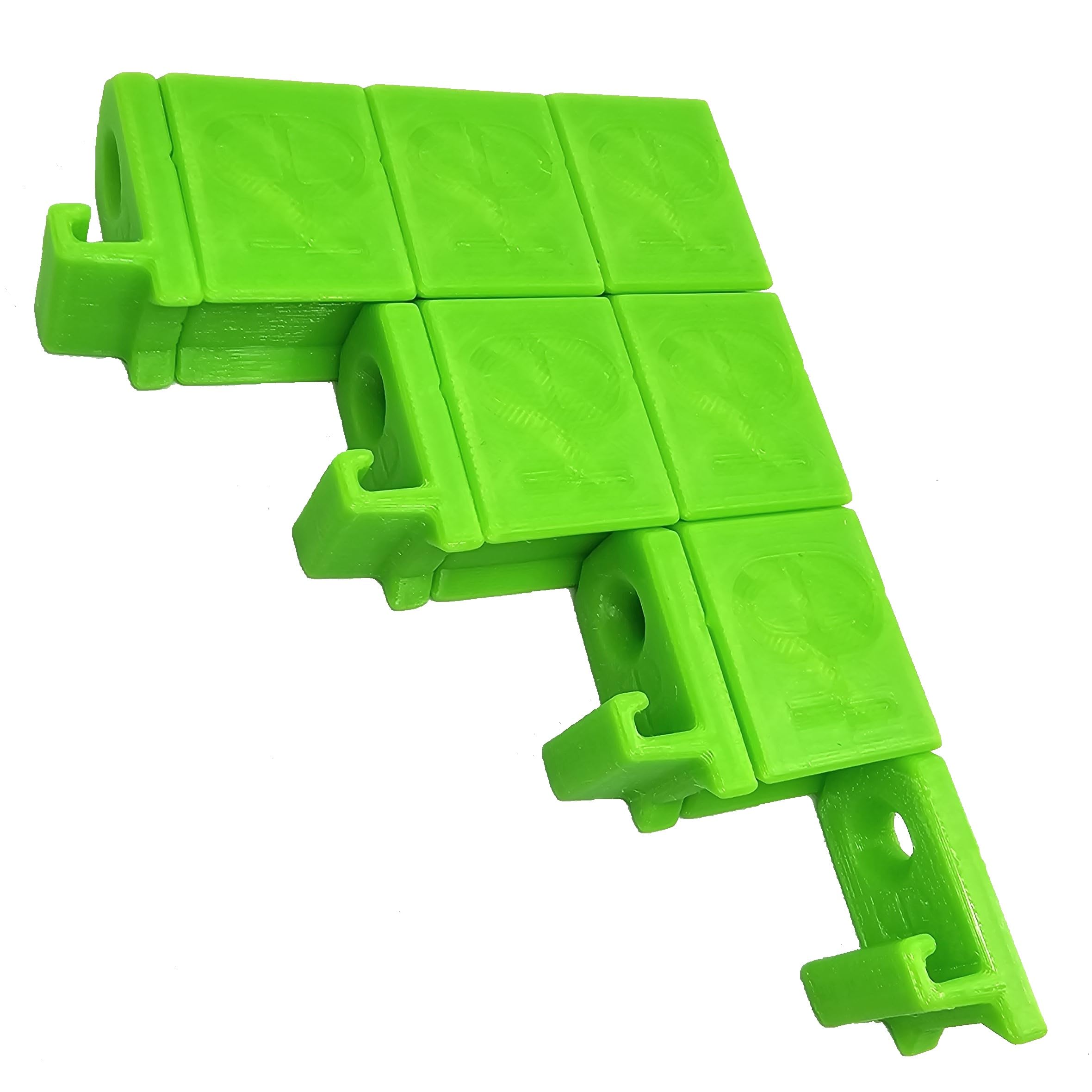 RailHanger - 4-Rail Kit - Track Saw Guide Rail Hanger/Holder - Green