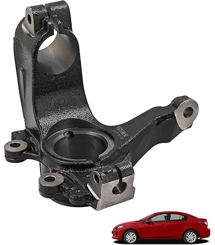 thumbnail image 2 of OEM Mazda 3 BK Steering Knuckle RH – 2007-2009, Genuine Mazda BR5S-33-021A W/ ABS 2 of 4