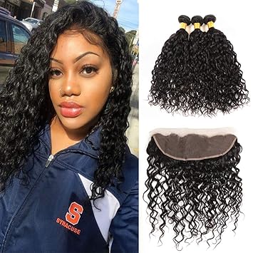 Amazon Com Huarisi Brazilian Water Wave 3 Bundles With Free Part