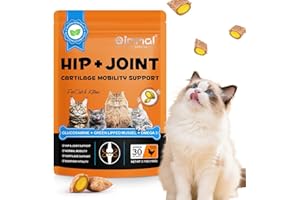 Joint Aid & Relief for Cats,- Glucosamine for Cats, Promote Healthy Joints, Reduce Inflammation, Restore Cartilage,Hip and Jo