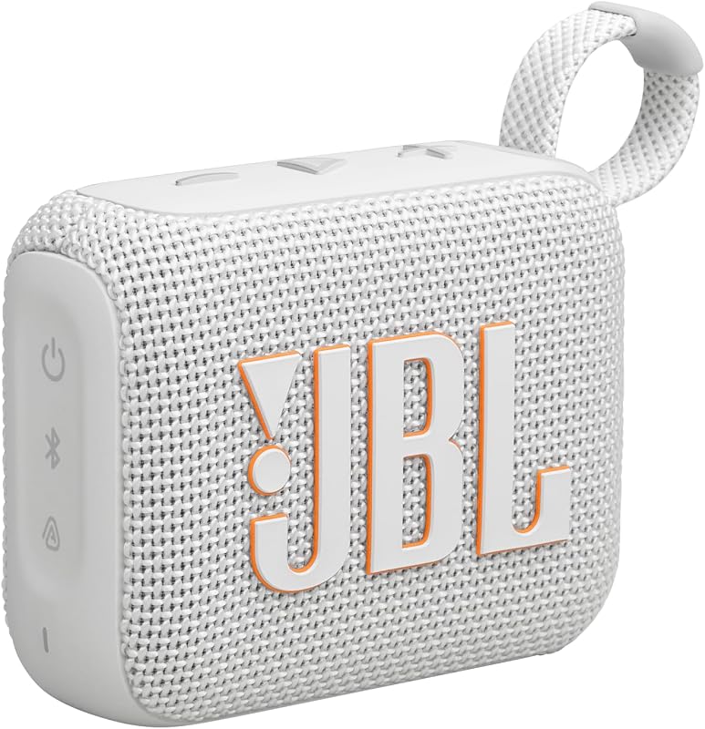 GO 4, Altavoz inalámbrico portátil con Bluetooth, resistente al agua y al polvo IP67, hasta 7h de reproducción más 2h extra con Playtime Boost, gris