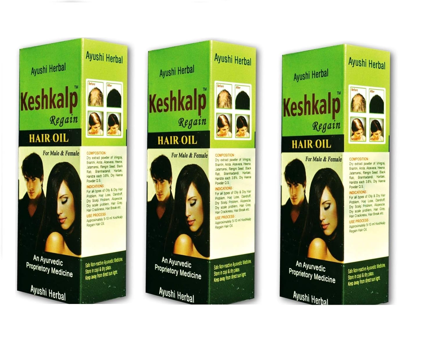 Buy Ayushi Herbal Keshkalp Hair Oil 0ml Pack Of 3 Online At Low Prices In India Amazon In