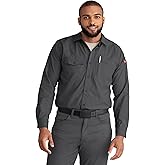 Red Kap Mens Cooling Long Sleeve Work Shirt