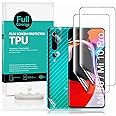 Ibywind 2 Pcs Screen Protector For Xiaomi Mi 10/10 Pro 6.67",Flexible TPU Film,With 1Pc Camera Lens Protector,1Pc Back Film,Bubble Free[Easy to install]
