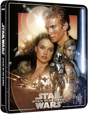Amazon スター ウォーズ エピソード2 クローンの攻撃 4k Ultra Hd ブルーレイ 数量限定スチールブック仕様 リージョンフリー 英語字幕 輸入版 映画