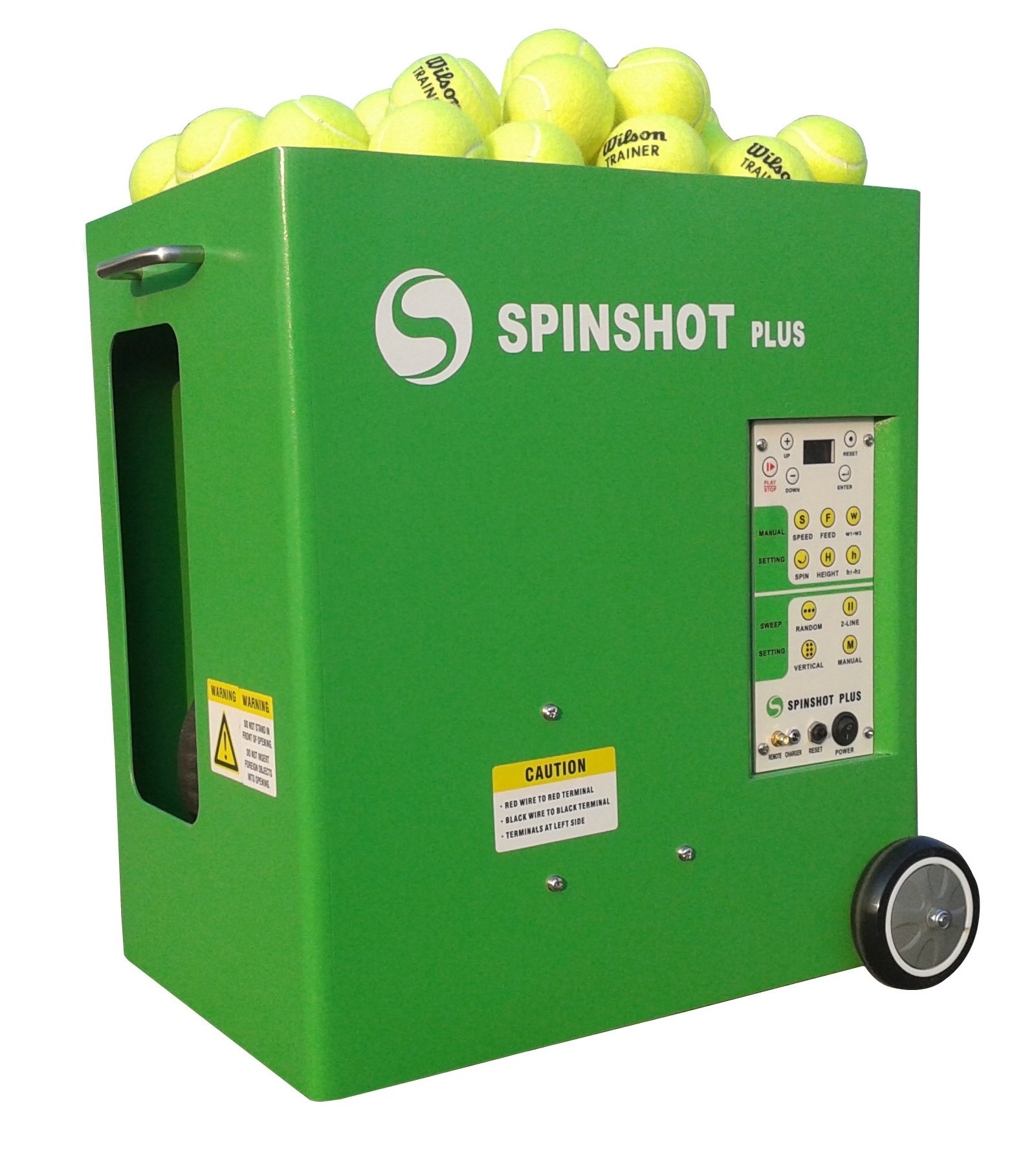 SPINSHOTPRO TENNIS BALL MACHINE * Tennis Ball Throwing Machines