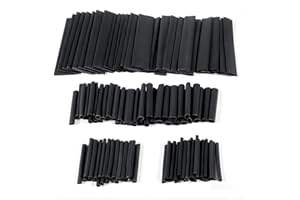 127PCS Heat Shrink Tubing 2:1 Wire Cable Assortment Wrap Waterproof Electric Insulation Tube Kit