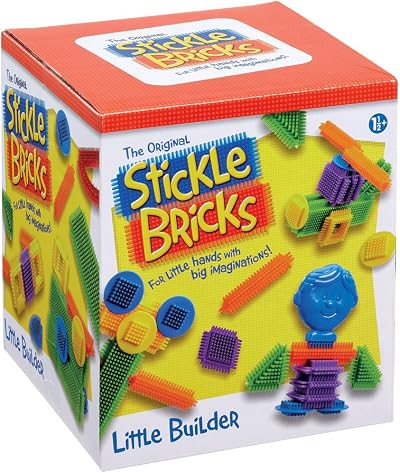 Stickle Bricks Little Builder Construction Set 30 Pieces STEM Toy