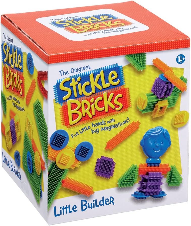 Stickle Bricks Little Builder Construction Set 30 Pieces STEM Toy