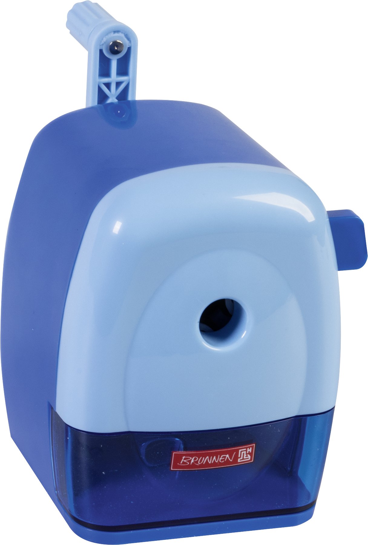 Brunnen Colour Code 102987226 Sharpener with Table Clamp for Thick and Thin Pencils up to 11.5 mm Blue/Azure — image 1