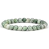 Cherry Tree Collection - Small, Medium, Large Sizes - Gemstone Beaded Bracelets For Women and Men - 6mm Round Beads