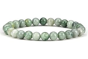 Cherry Tree Collection - Small, Medium, Large Sizes - Gemstone Beaded Bracelets For Women and Men - 6mm Round Beads