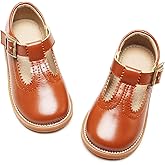 GINFIVE Toddler Little Girls Mary Janes Flats Girls Dress Shoes Kids Shoes