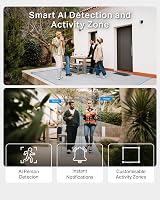Tapo TC82 2K Wireless Outdoor Security Camera Battery AI Detection Color Night view 6