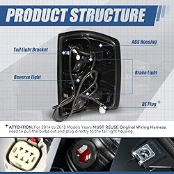 Auto Dynasty Factory Style Rear Tail Lights Brake