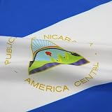 AZ FLAG Nicaragua Flag 3x5 ft 100D Polyester with 2 Brass Grommets view 3