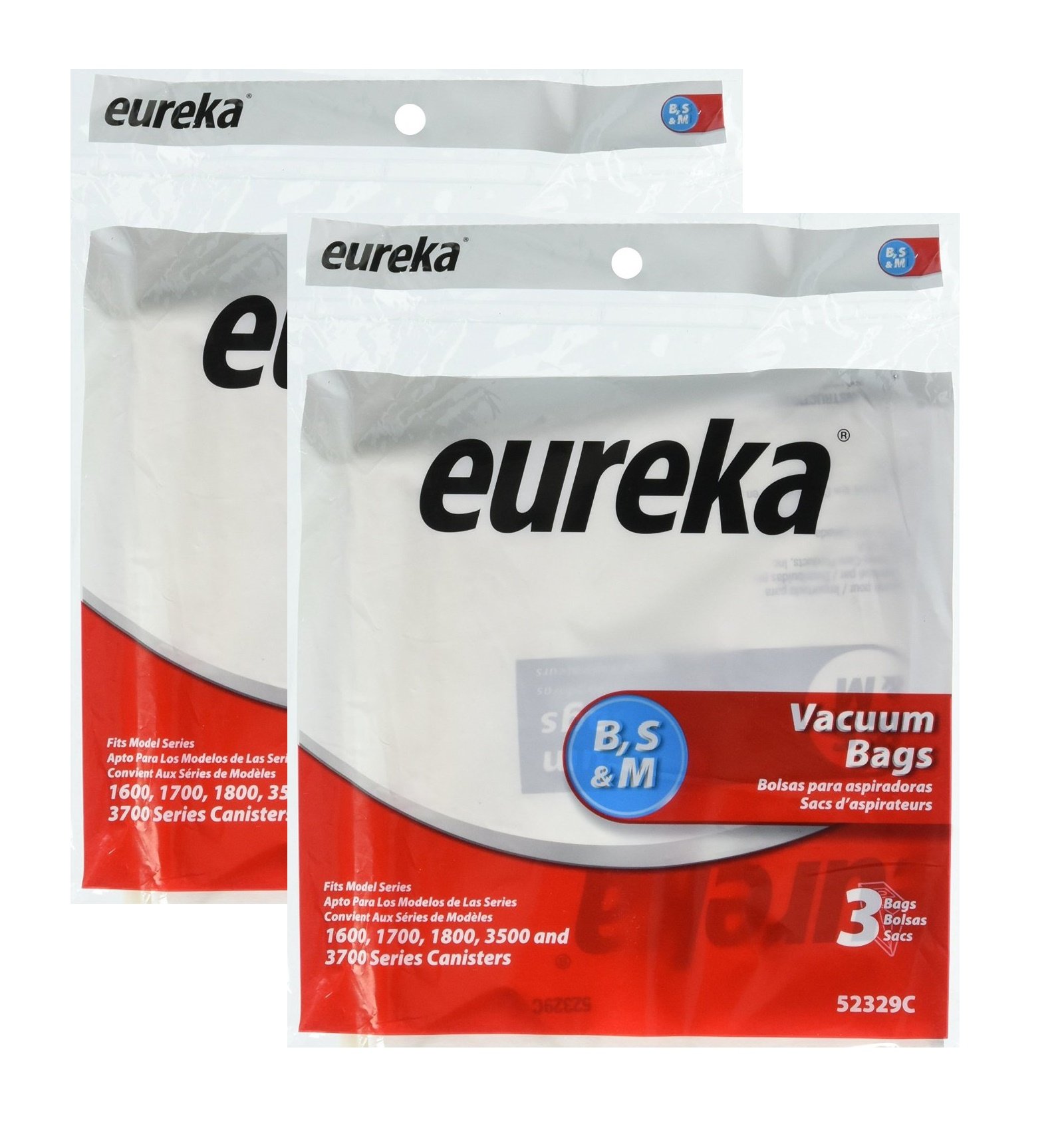 Genuine Eureka Style B Vacuum Bag 52329C 6Pack 791398335798 eBay