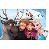 Trends International Disney Frozen - Group 10th Anniversary Wall Poster, 22.4L x 14.7W, Premium Poster &amp; Mount Bundle