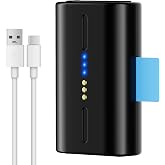 Fulpower 1-Pack 7000mAh Replacement Battery for SimpliSafe Outdoor Camera | Compatible with SSCAM-BAT1 SCM301 CMOB1 CM0B1 Wireless Security Camera, Rechargeable Li-ion Batteries with USB Charging Cable