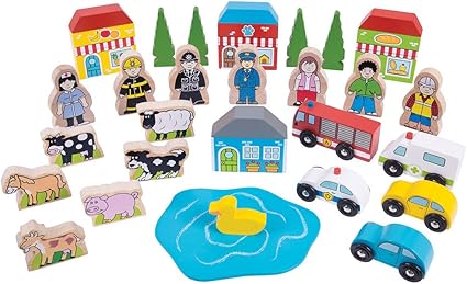 wooden railway accessories