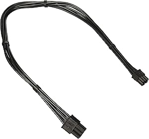 2 Pcs Mini 6-pin to 6-pin Pci-e Video Card Power Cable for Mac Pro / G5
