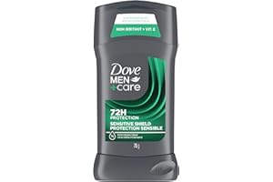 Dove Men+Care Antiperspirant Stick for 72H sweat & odour protection Sensitive Shield with vitamin E and ¼ moisturizing cream,