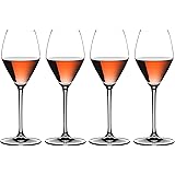 Riedel Extreme Rose/Champagne Wine Glass, 4 Count(Pack of 1), Clear