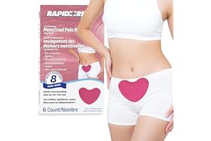 Air Activated Menstrual Pain Relief Heat Patch 6 Pack