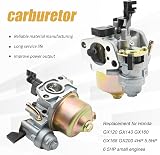 Hoypeyfiy Carburetor for Honda GX120 GX140 GX160 GX168 GX200 4-6.5HP view 5