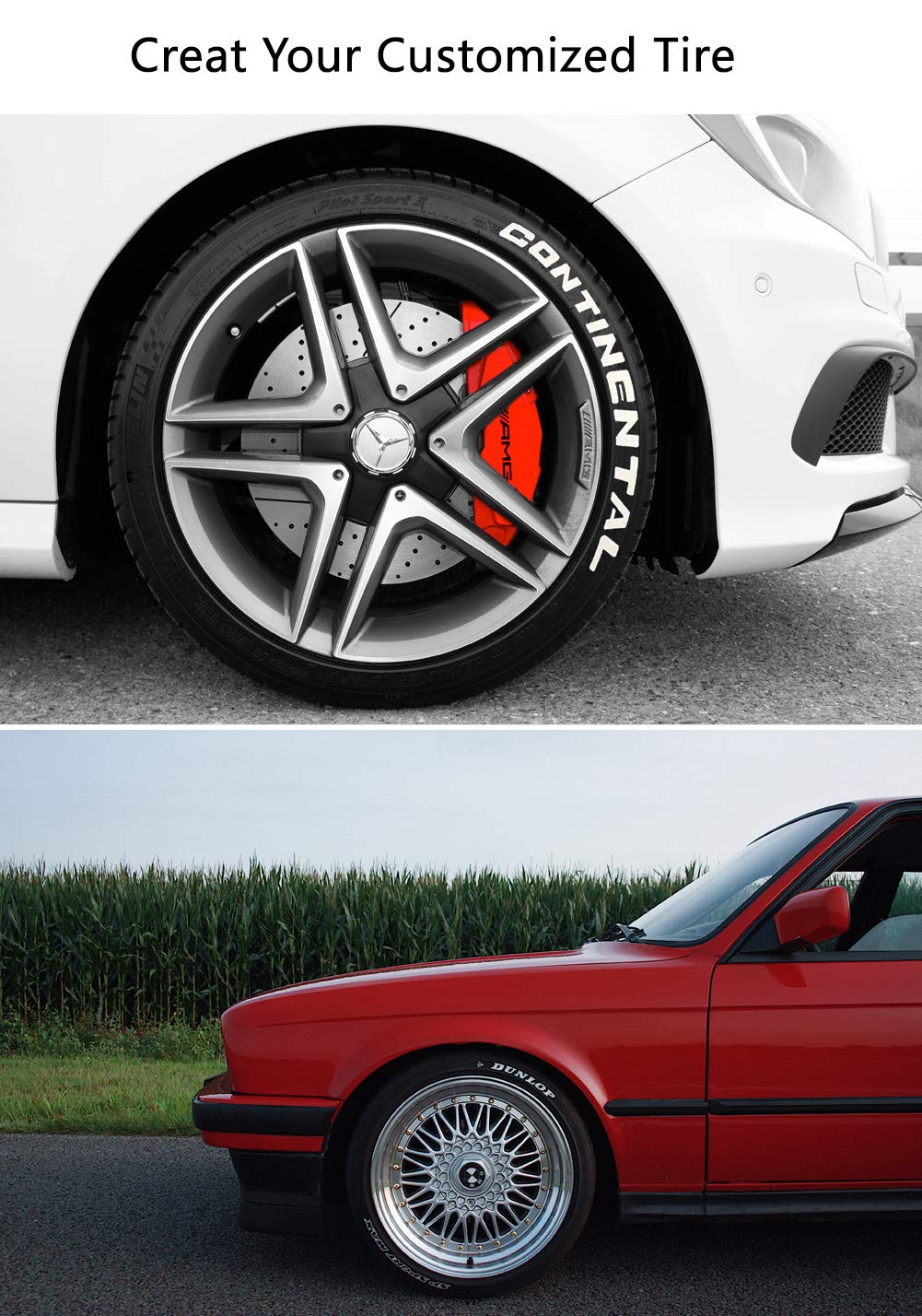 Paint Pens for Rock Painting-Stone, Ceramic, Metal, Glass, Wood, Fabric, Set of 6 Medium Tip Acrylic Paint Markers High Volume Ink Water and Fade Resistant for DIY Craft Projects Quick Drying(White)