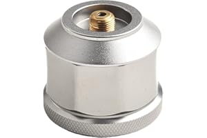 Mini Gas Lantern for Camping & Hiking – Portable Isobutane-Powered Outdoor Lamp with Adjustable Light Frame, Aluminum Alloy B