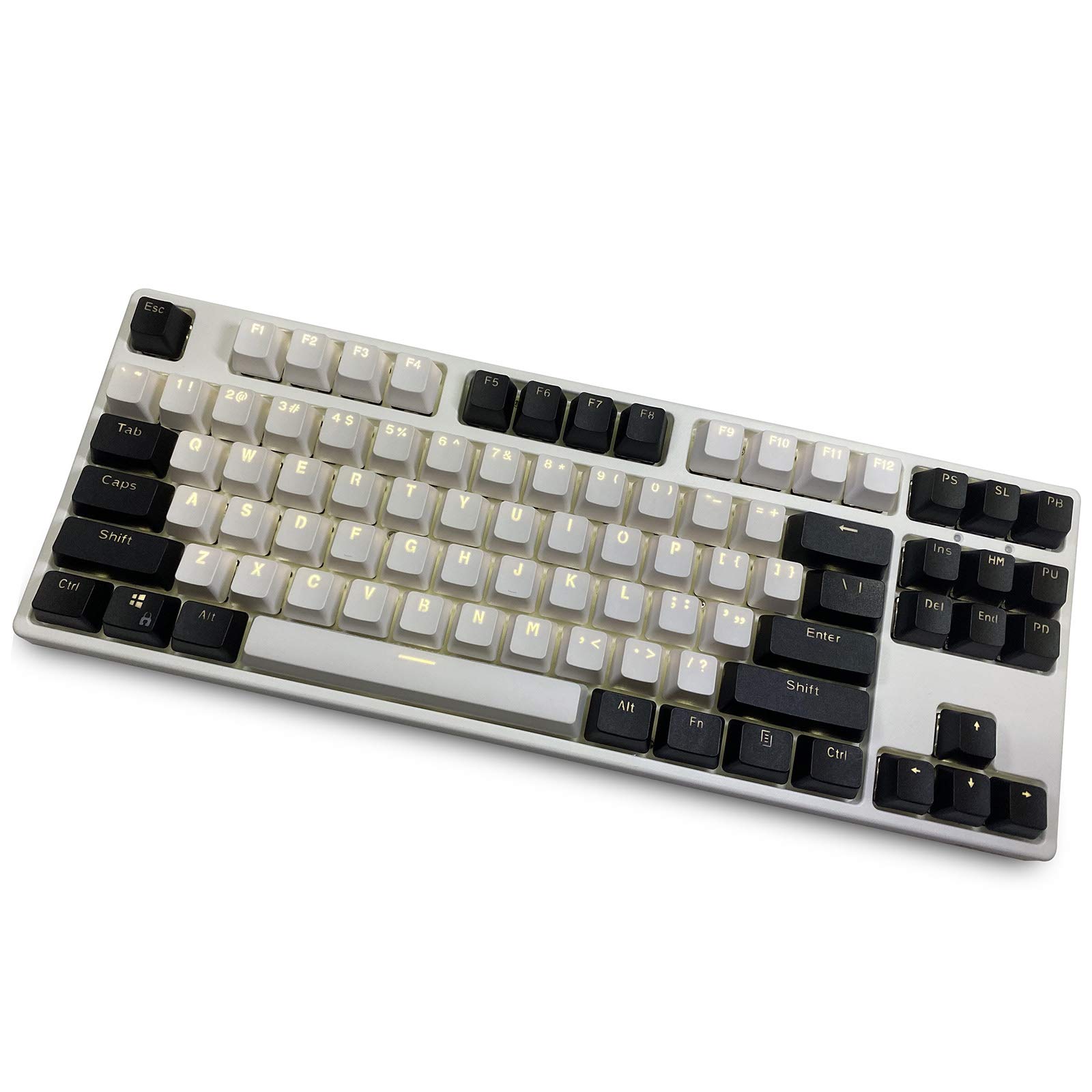 Buy Keycaps, 87 PBT Keys Keycaps Mechanical Keyboard Keycaps Double