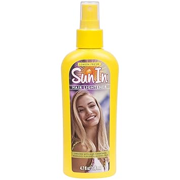 Amazon Com Sun In Hair Lightener Spray Lemon 4 7 Ounce Hair