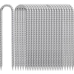 Rebar-Stakes-12-Inch-U-Shaped, Trampoline Stakes
