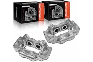 A-Premium Disc Brake Caliper Assembly Compatible with Toyota Models - Sequoia 2001-2007, Tundra 2000-2006, 4Runner 2003-2005, Fit with Casting #13WL - Front Driver and Passenger Side