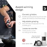LARS NYSØM Sjæl Salt and Pepper Grinder Set Black White 11.6 cm Ceramic view 2