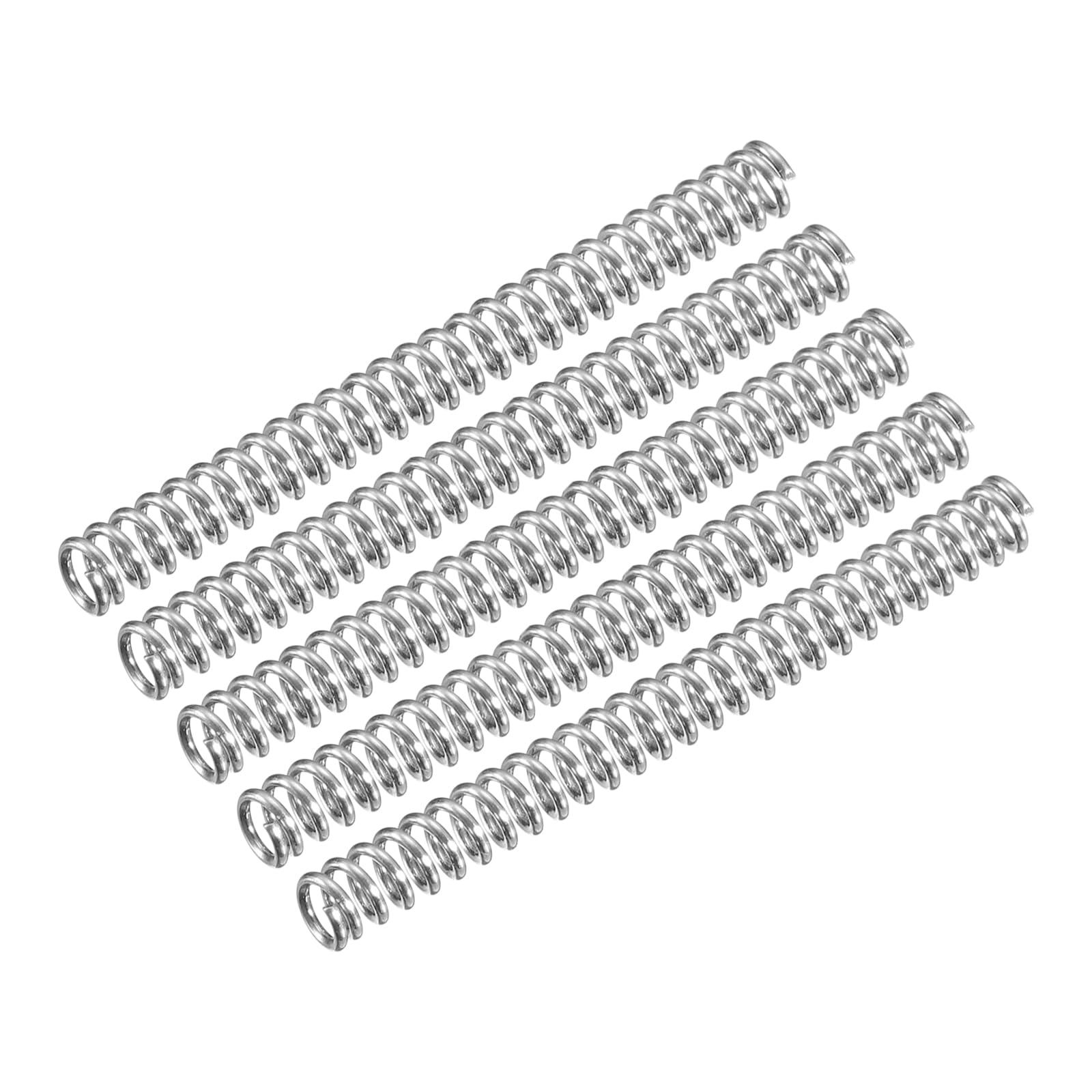 uxcell Compression Spring, 5Pcs 304 Stainless