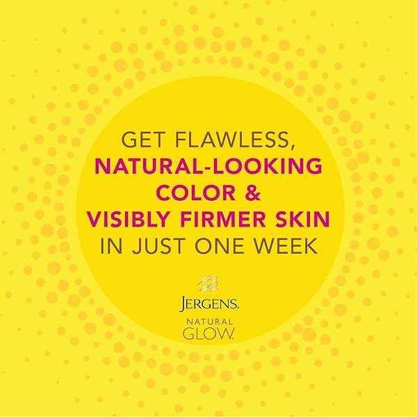 JERGENS NATURAL GLOW + FIRMING DAILY MOISTURIZER MEDIUM TO TAN SKIN TONES 7.5OZ