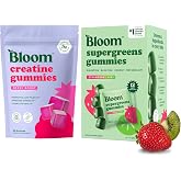 Bloom Creatine Gummies and Greens Gummies Bundle