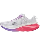 Saucony Women's Guide 18 Sneaker, White/Crocus, 8
