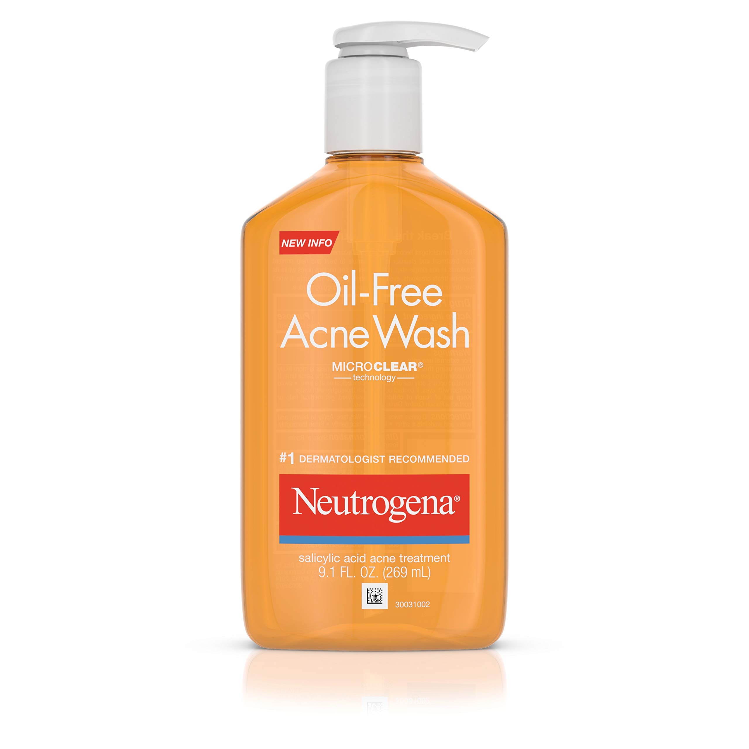 Neutrogena Acne Wash, OilFree, 4.2 Oz. Buy Online in Cyprus at