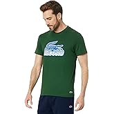 Lacoste Contemporary Collection's Men's Short Sleeve Regular Fit Front Graphic Tee Shirt