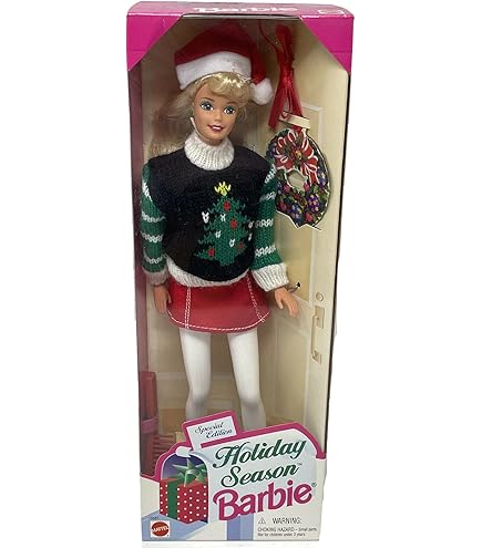 Amazon.com: Mattel Holiday Hostess Barbie - Special Edition : Toys