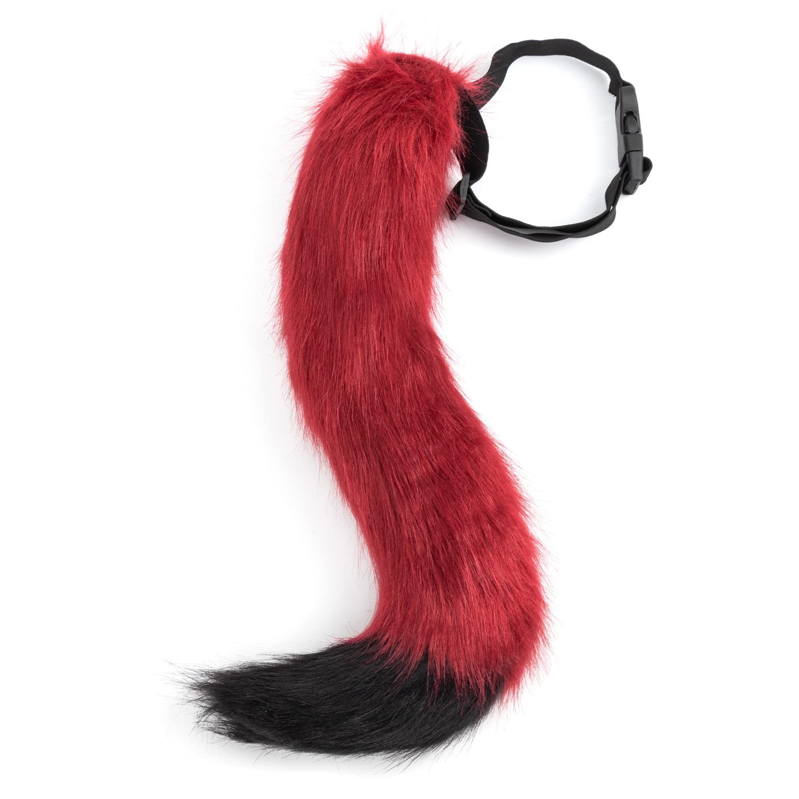 DRESHOW Fox Fur Tail Cosplay Costume Party Super Huge Fluffy Tail for Women