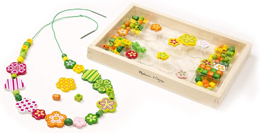 melissa and doug flower power bead set