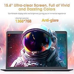 Naclud 15.6 Inch Laptop 8GB DDR4 256GB SSD, Laptops